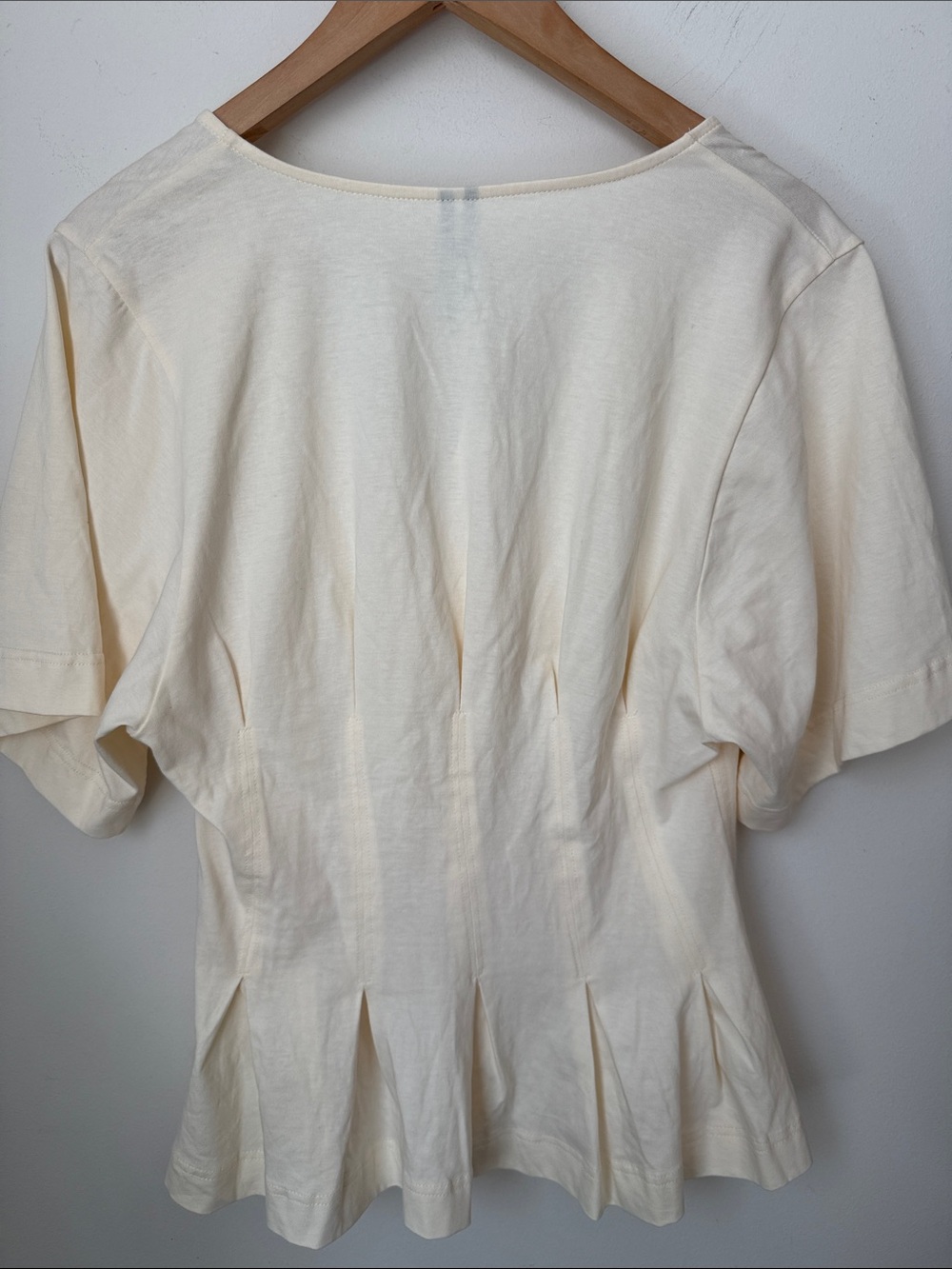 Anthropologie Waisted Tie-Front Top Size M NWT - Picture 6 of 11